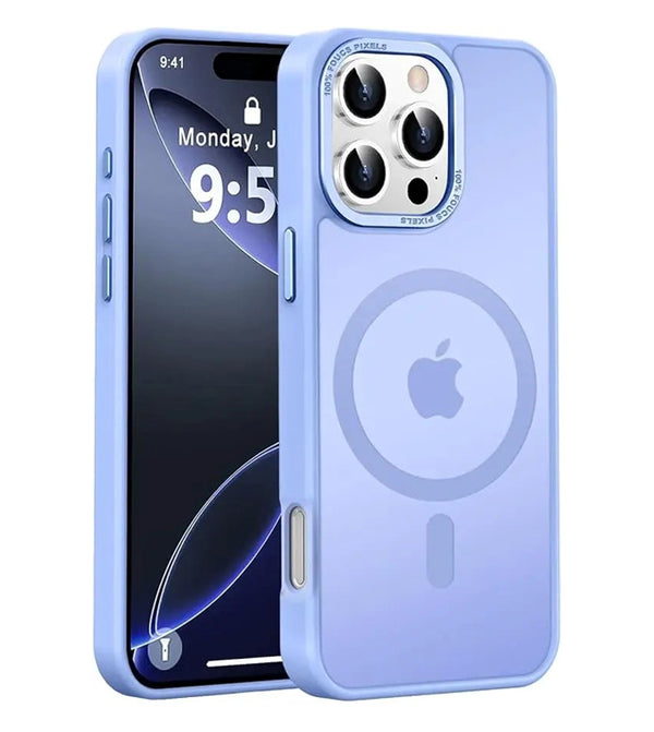Newfuture iPhone 16 Pro Max Case – MagSafe, Shockproof, Hot Pink